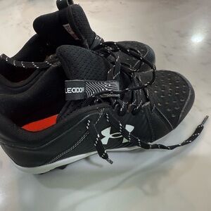 Under Armour Black Kids Sneakers